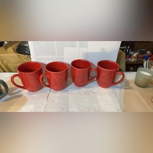 Lenox winter berry mug set